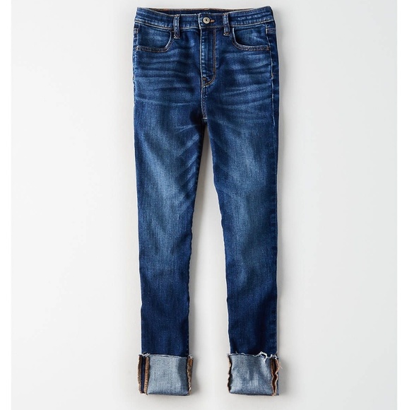 AE Hi-Rise Jegging Crop Campus Brights - Picture 5 of 5